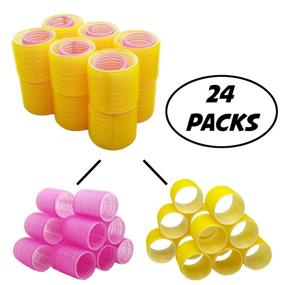 img 3 attached to Velcro Curlers Rollers Heatless Rollers