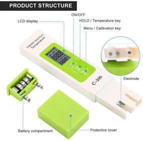 img 1 attached to 🌡️ Fdit 1Portable Temperature Aquariums Saltwater: A Compact Solution for Maintaining Ideal Water Conditions