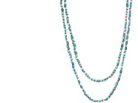 img 1 attached to RICHERA Colours Between Necklace for Girls - Enhance Your Collection with Stunning Jewelry