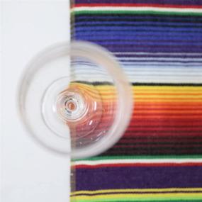 img 1 attached to Vibrantly Chic Mexican Serape Wedding Decorations: Embrace the Magic!