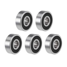 img 4 attached to 🔧 High-Quality Uxcell 628 2RS Shielded Groove Bearings for Optimal Performance