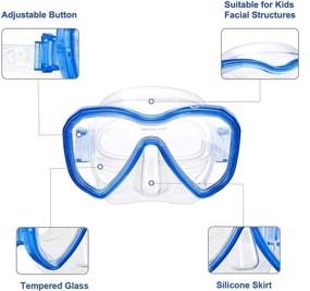 img 2 attached to Dorlle Anti Fog Anti Leak Snorkeling Waterproof