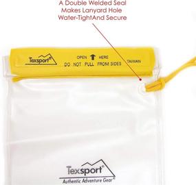 img 1 attached to 🎒 Texsport Waterproof Utility Bags - Set of 3 Plastic Pouches