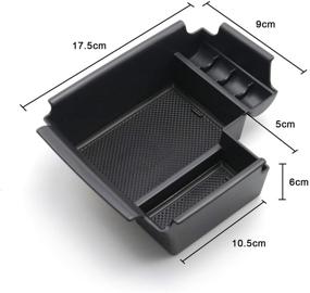 img 2 attached to 🚗 LFOTPP Custom Fits Forte Car Center Console Organizer Tray - Ultimate Car Accessories Storage Solution for 2020-2022+ Models