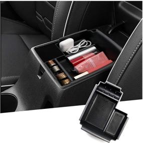 img 4 attached to 🚗 LFOTPP Custom Fits Forte Car Center Console Organizer Tray - Ultimate Car Accessories Storage Solution for 2020-2022+ Models