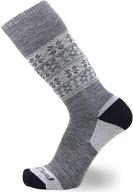 🧦 cozy alpaca wool ski socks for kids - warm ski socks for boys and girls - ideal for skiing and snowboarding logo