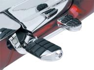enhance your honda gold wing & valkyrie motorcycle with kuryakyn 4025 iso brake pedal pad chrome logo