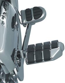 img 2 attached to Enhance Your Honda Gold Wing & Valkyrie Motorcycle With Kuryakyn 4025 ISO Brake Pedal Pad Chrome