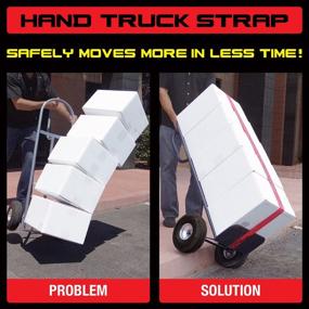 img 2 attached to 🔗 Fastening Solution for Hand Truck Strap Storage