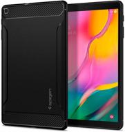 spigen rugged armor galaxy tab a 10.1 case 2019 t510/t515 - matte black - improved seo logo