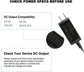 img 3 attached to 🔌 Dell XPS 13 45W USB-C AC Charger: Compact & Portable Power Supply Adapter Cord for 9370, 9360, 9365, 9380, 9250, 9350, 9343, 9333 Laptops - Model: LA45NM150