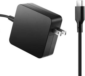 img 1 attached to 🔌 Dell XPS 13 45W USB-C AC Charger: Compact & Portable Power Supply Adapter Cord for 9370, 9360, 9365, 9380, 9250, 9350, 9343, 9333 Laptops - Model: LA45NM150