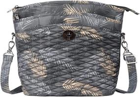 img 4 attached to Lug 6793 Adagio Midnight Black Women's Handbags & Wallets