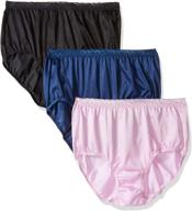 hanes women's multi-pack nylon brief 🩲 & high cut panties for enhanced seo logo