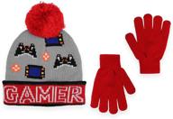 ❄️ polar wear winter design boys' knitted accessories for cold season logo