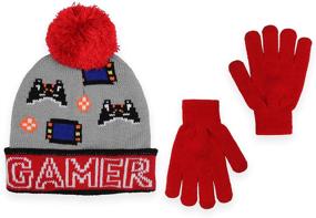 img 4 attached to ❄️ Polar Wear Winter Design Boys' Knitted Accessories for Cold Season