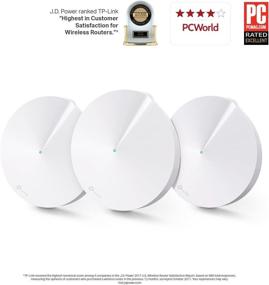 img 3 attached to 📶 Renewed TP-Link Deco M5 - Whole Home Mesh WiFi System with Homecare Support, Seamless Roaming, Dynamic Backhaul, Adaptive Routing, Works with Amazon Alexa, Coverage up to 5,500 sq. ft.