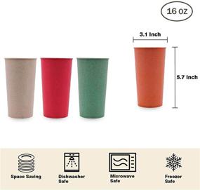 img 1 attached to Earth-Friendly BPA Free Drinking Cups: Unbreakable and Reusable Tumblers