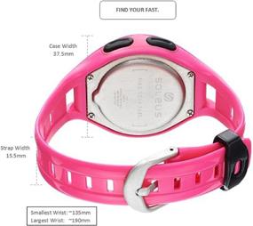 img 3 attached to ⌚ Digital Running Watch for Women: Soleus Dash Small