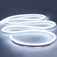 💡 inextstation neon led strip light 16.4ft: waterproof flexible led neon light for decor indoors outdoors [white] logo