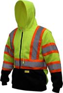 lightweight pattern workwear sweatshirt with high visibility логотип