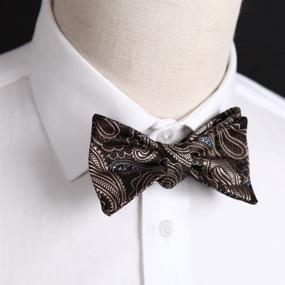 img 3 attached to 👔 Patterned Microfiber Boys' Accessories for Bow Ties by Dan Smith, DBA7B03A