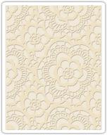 🎨 sizzix 661824 embossing folder: multi color lace design – one size logo