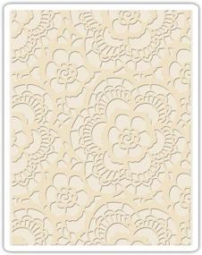 img 3 attached to 🎨 Sizzix 661824 Embossing Folder: Multi Color Lace Design – One Size