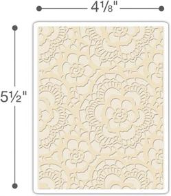 img 2 attached to 🎨 Sizzix 661824 Embossing Folder: Multi Color Lace Design – One Size