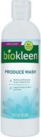 🍊 biokleen produce wash, 16oz, grapefruit seed & lime peel, 1lb (1 pack) logo