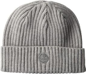 img 1 attached to Timberland Men's Ribbed Watch Cap featuring Logo Patch