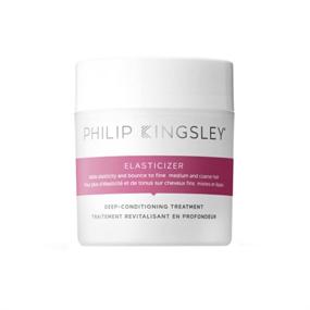 img 1 attached to 💆 Philip Kingsley Elasticizer Deep-Conditioning Hair Mask Repair Treatment for Dry, Damaged, Colored, Bleached, All Hair Types – Deeply Conditions, Adds Bounce, and Shine – 5.07 oz