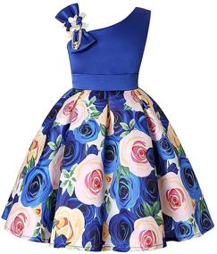 img 4 attached to 👗 Elegant Butterfly Princess Girls' Dress - Fashionable Clothing for Girls