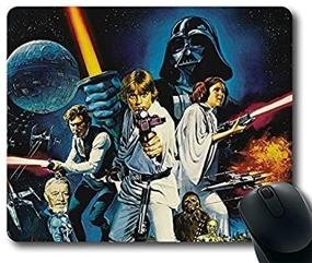 img 3 attached to 🖱️ Получите свою игру джедая с ковриком для мыши Star Wars V4!