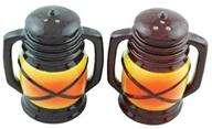 🏮 lantern kitchen decor salt and pepper shaker set, 3.25-inch, multicolor logo