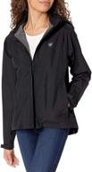 ariat womens packable jacket black logo