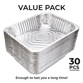 img 2 attached to DOBI Aluminum Pans 30 Pack Disposable