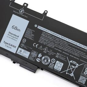 img 2 attached to 🔋 GJKNX Battery 68Wh: Ideal Replacement for Dell Latitude & Precision Series - Compatible with GD1JP, DY9NT, 5YHR4!