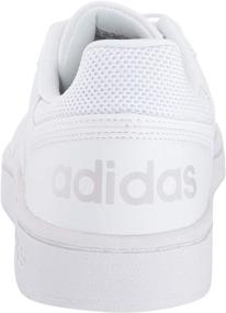 img 2 attached to 👟 Белые женские кеды Adidas Hoops: Стильные и поддерживающие спортивные кроссовки для женщин