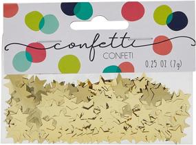 img 2 attached to ⭐ Gold Mini Stars Confetti - Amscan 369146.19, 1 pack - .25 oz - Party Decor