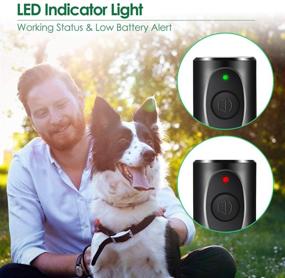 img 1 attached to MODUS Ultrasonic Dog Barking Deterrent Device: 16.4Ft Range, Anti-Barking, Dog Trainer, Wrist Strap, LED Indicate, Indoor/Outdoor, Battery Included