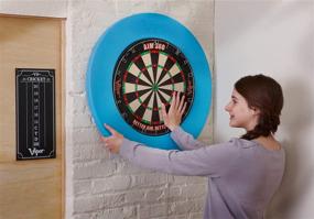 img 3 attached to GLD Products Guardian Viper Dartboard Surround: Premium Sisal/Bristle Steel-Tip Dartboard Wall Protector