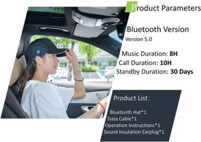 img 1 attached to Наушники Conduction Bluetooth с водонепроницаемым микрофоном