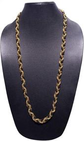 img 1 attached to 💎 RICHERA Handcrafted Braiding Necklace: Exquisite Pursuit of Girls' Jewelry