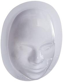 img 1 attached to 🎭 Educational Insights Plastic Face Mask Form - EI1800H, Natural White, 24 x 26 Inches - Heavy Duty 90 lb