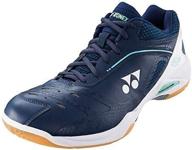 yonex wide shoes navy white men's shoes for athletic logo