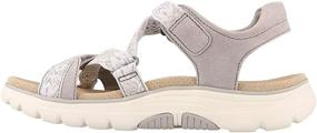 img 3 attached to Women's Athletic Navy Sandal from Taos Footwear - Stylish and Comfortable Women's Shoes