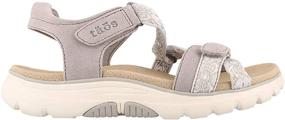 img 2 attached to Women's Athletic Navy Sandal from Taos Footwear - Stylish and Comfortable Women's Shoes