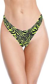 img 4 attached to 👙 SHEKINI Brazilian Bikini Bottom: Trendy Women's Clothing for Swimsuits & Cover Ups