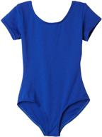 capezio classic sleeve leotard 12 14 girls' clothing: optimal comfort and style for active girls logo